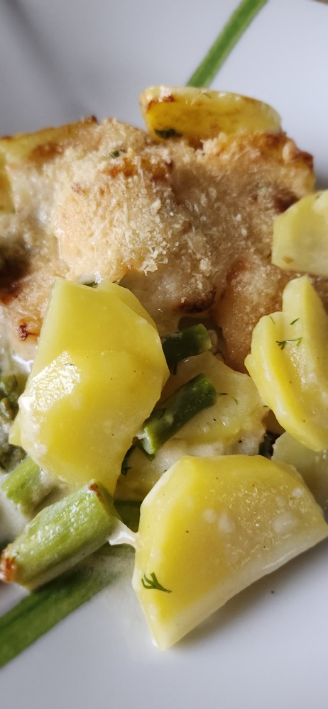 Grüber Spargelauflauf