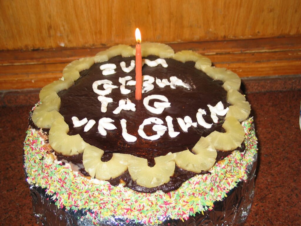 Geburtstagstorte