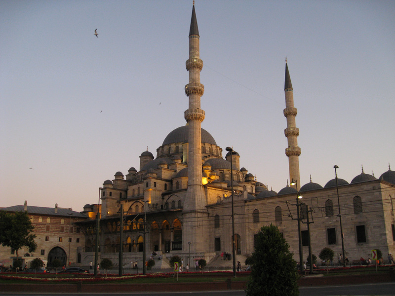 Moschee am Abend
