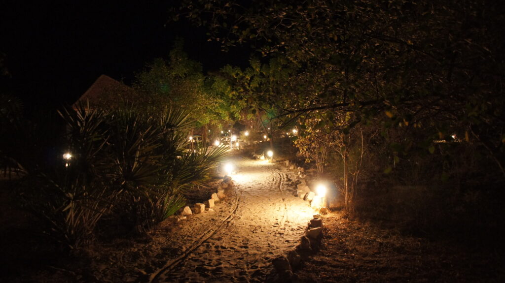 Unser Ressort am Abend