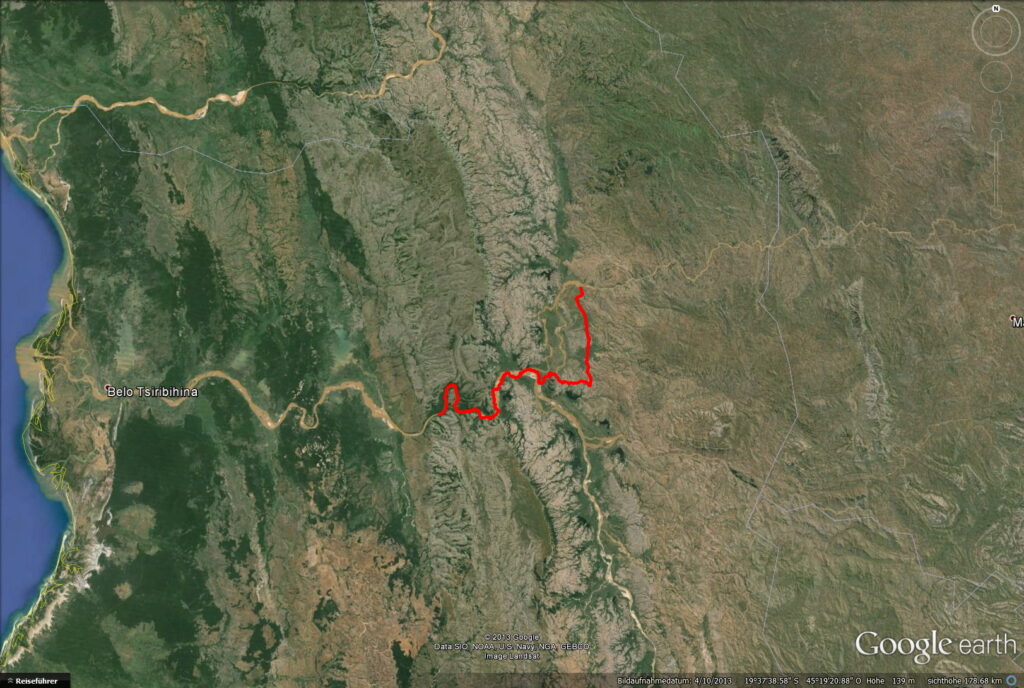 Der erste Tag auf dem Fluss