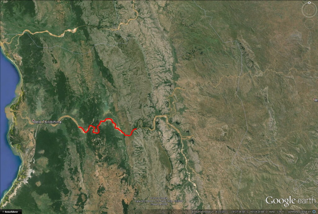 der zweite Tag auf dem Fluss