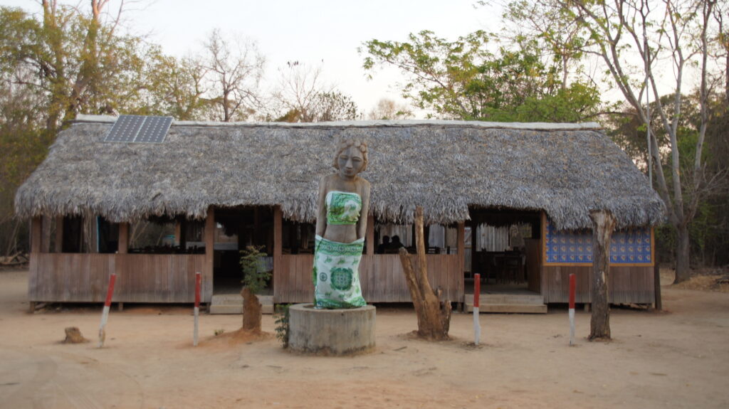 Rezeption und Restaurant