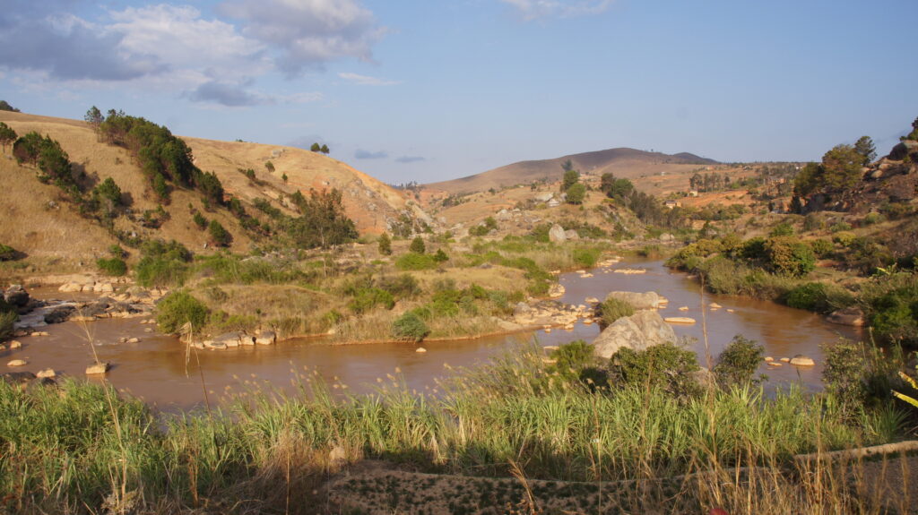 Landschaft Die verseuchte Landschaft