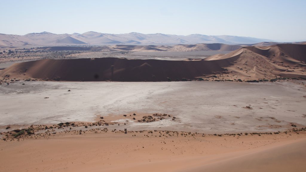 Die Weite der Landschaft