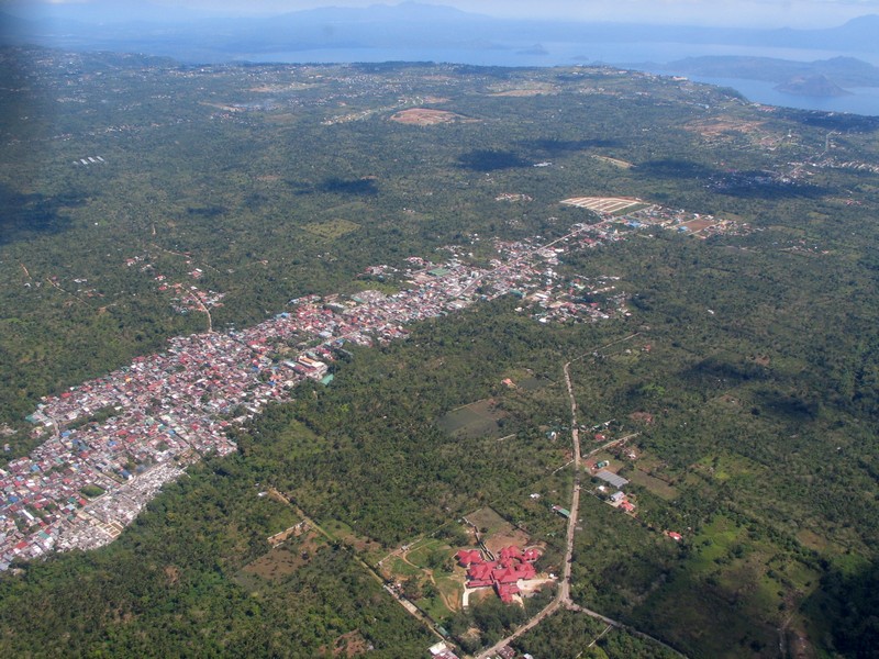 Die Landschaft wird bebauter