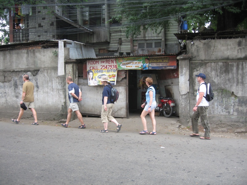 Touristen auf der Pirsch