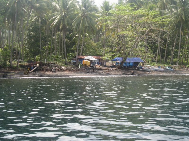Siedlung am Lavastrand