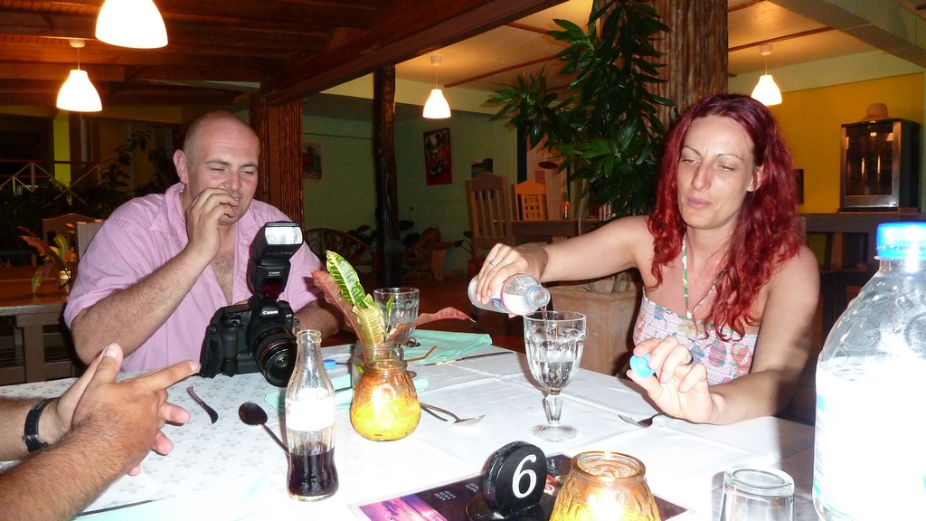 Warten auf das Essen